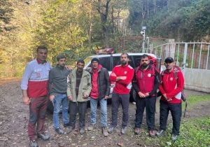 پیدا شدن ۲ کوهنورد گمشده در ارتفاعات بالادست ماسوله