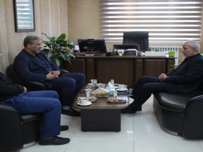دیدار نماینده مردم رشت با سرپرست شرکت خدمات حمایتی گیلان