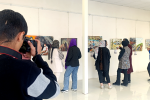 وقتی هنر فریاد می‌زند؛ نمایشگاه «حقوق بشر در سایه» در زیباکنار، روایتی تصویری از ترور و تَرَک‌های انسانی