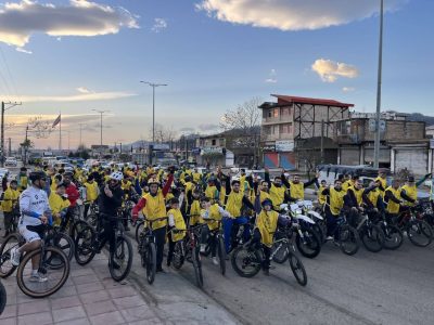 برگزاری همایش بزرگ دوچرخهسواری در تالش با محوریت مصرف بهینه گاز